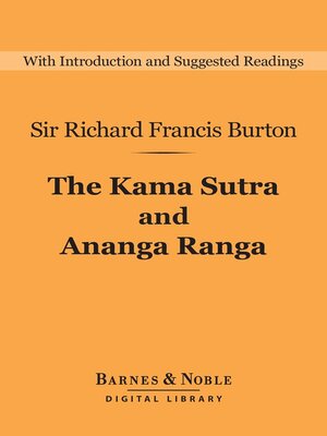 cover image of The Kama Sutra and Ananga Ranga